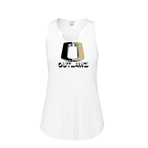 [3078.005.S-LOGO1] Ladies Tri Blend Tank Top (Female Adult S, White, Logo 1)
