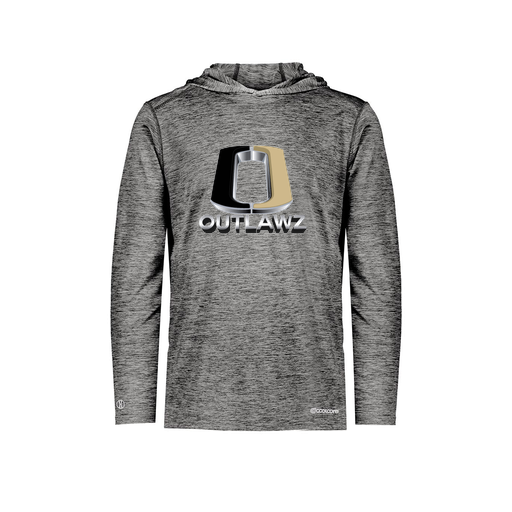 [FOLHCGBK-AS-LOGO1] Men's Charge Hoodie (Adult S, Black, Logo 1)
