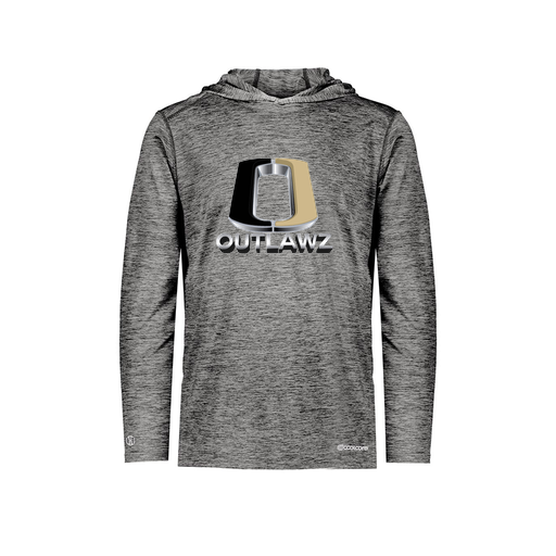 [FOLHCGBK-YS-LOGO1] Decker Youth Charge Hoodie (Youth S, Black, Logo 1)