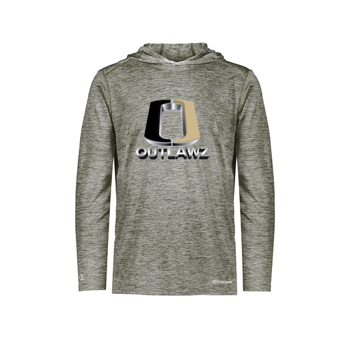 [FOLHCGGY-YS-LOGO1] Youth Charge Hoodie (Youth S, Gray, Logo 1)