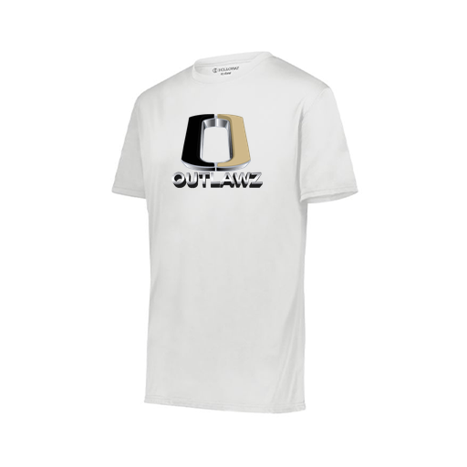 [222818.005.S-LOGO1] Men's Movement Dri Fit Shirt (Adult S, White, Logo 1)