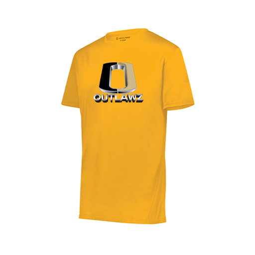 [222819.025.XXS-LOGO1] Youth Movement Dri Fit Shirt (Youth XXS, Athletic Gold, Logo 1)