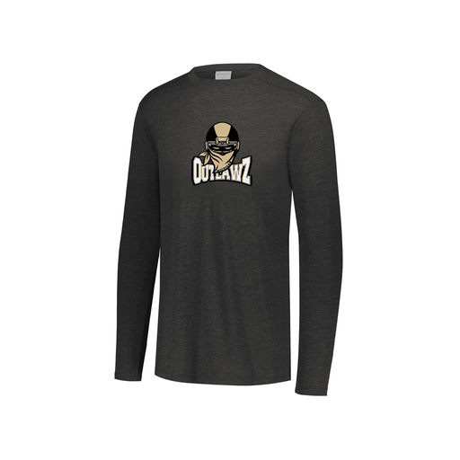 [3076.K94.S-LOGO2] Youth LS Ultra-blend T-Shirt (Youth S, Black, Logo 2)
