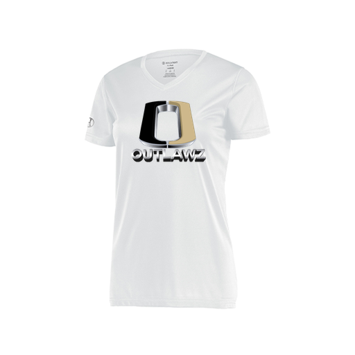 [222820.005.S-LOGO1] Ladies Movement Dri Fit Shirt (Female Adult S, White, Logo 1)